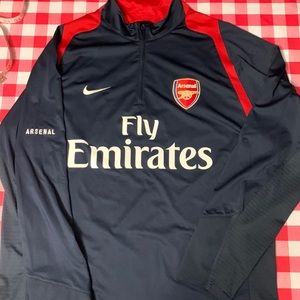 Approx 2007/08 Nike Arsenal FC Warm Up Jacket